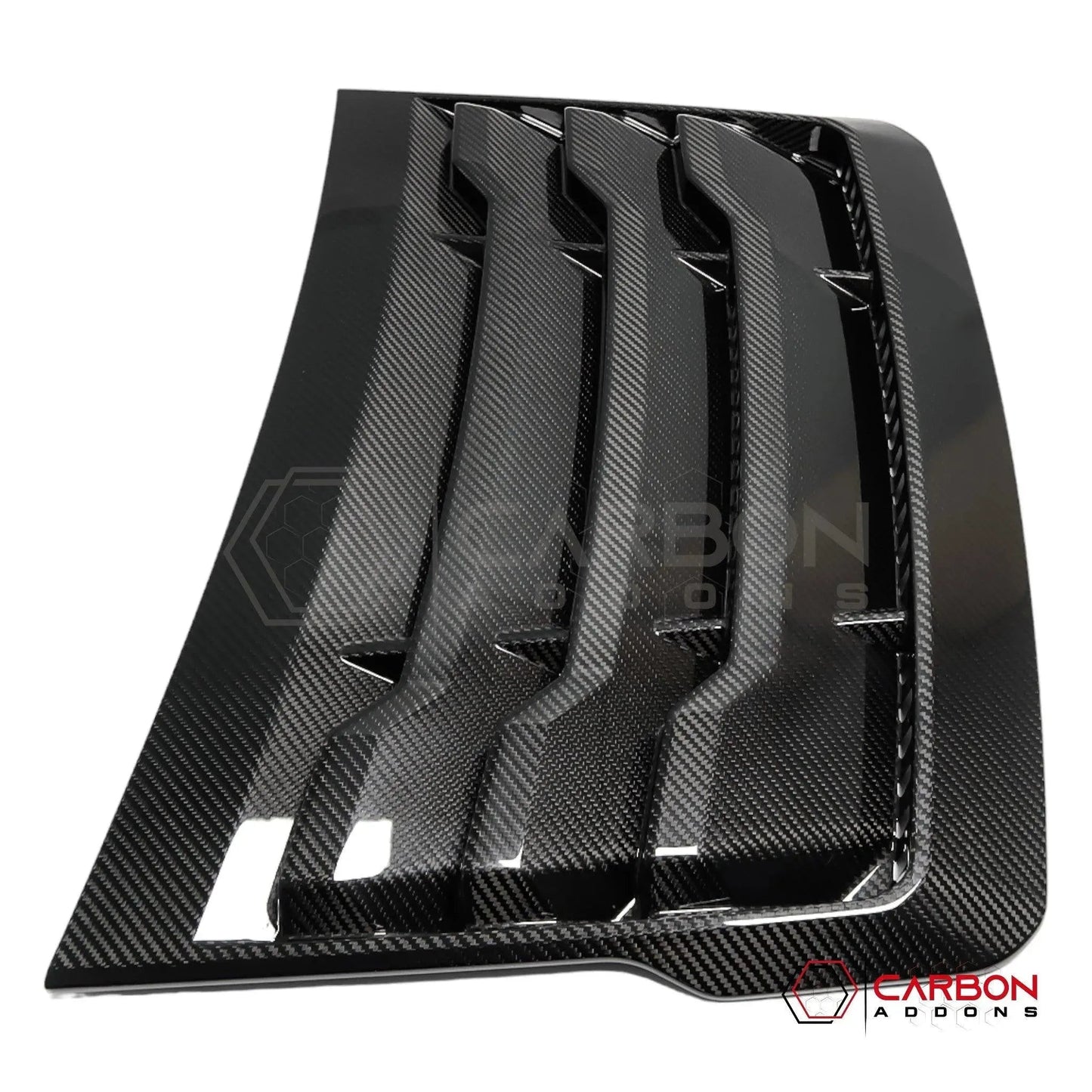 F150 2015-2020 Hood Vent Hard Carbon Fiber Cover