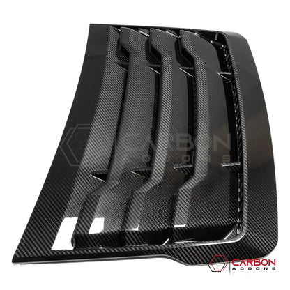 F150 2015-2020 Hood Vent Hard Carbon Fiber Cover