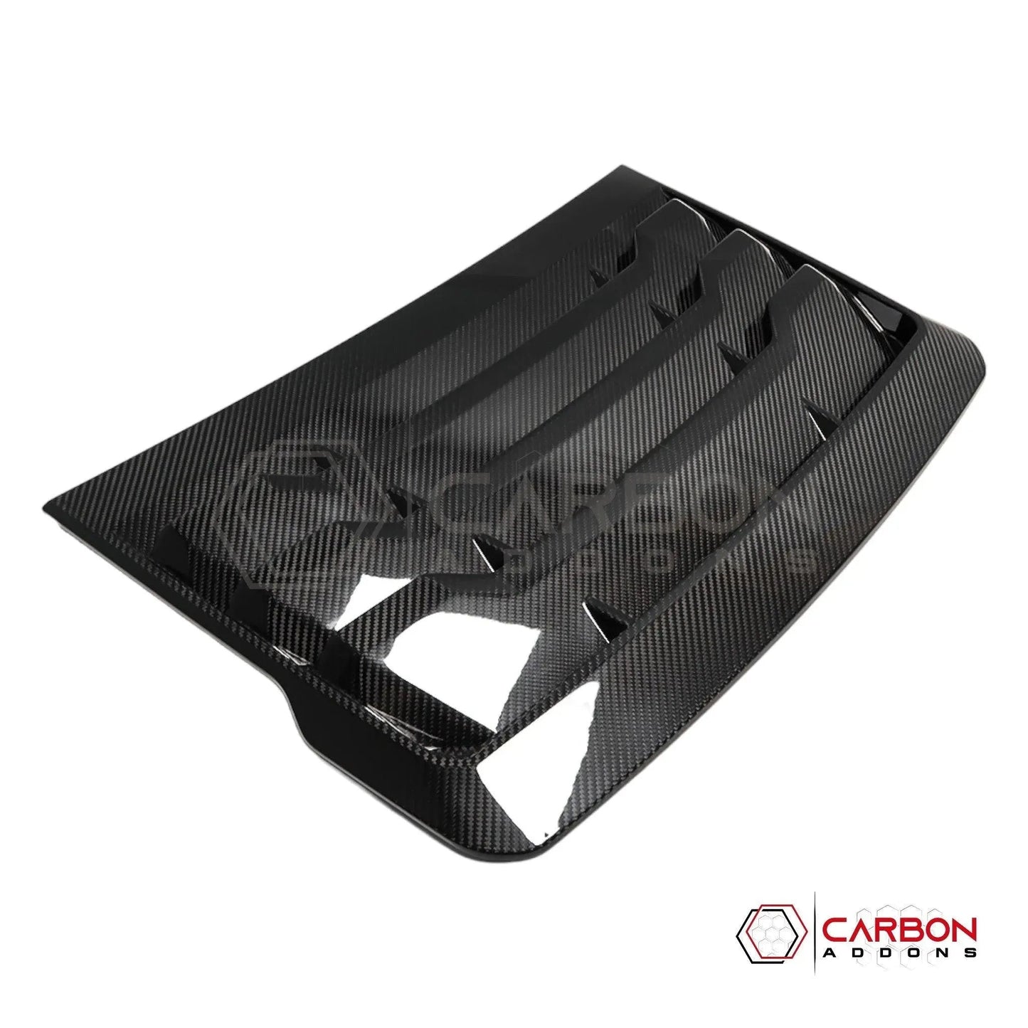 F150 2015-2020 Hood Vent Hard Carbon Fiber Cover