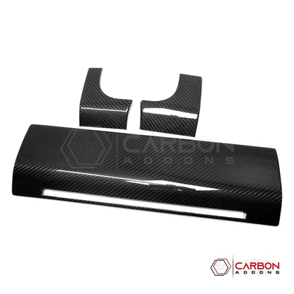 Real Carbon Fiber Dashboard & Glove Box Covers for 2021+ Ford F-150