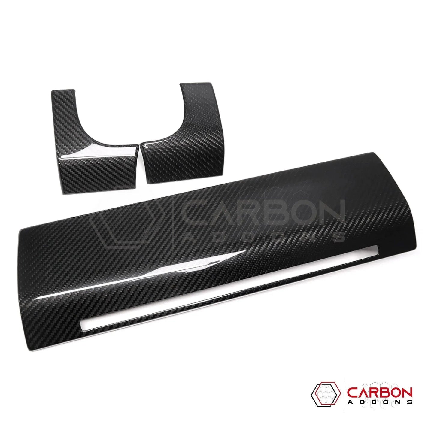 Real Carbon Fiber Dashboard & Glove Box Covers for 2021+ Ford F-150