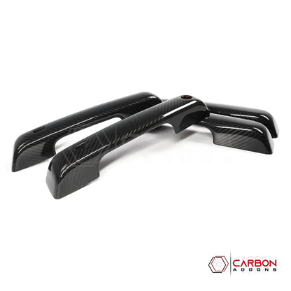 Real Carbon Fiber Exterior Door Handle Covers for 2021+ Ford F-150