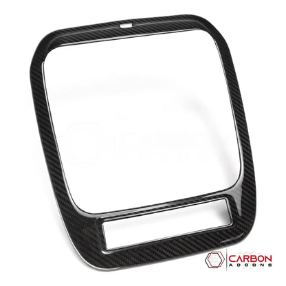Real Carbon Fiber Overhead Light Trim Cover for 2021+ Ford F-150