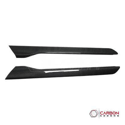 2019+ RAM 1500/TRX/RHO Center Console Side Trim Hard Carbon Fiber Cover