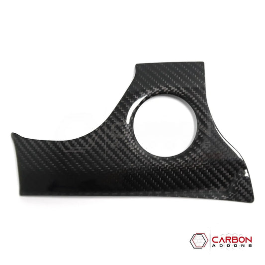2019+ RAM 1500/TRX/RHO Engine Start Stop Button Surround Trim Hard Carbon Fiber Cover