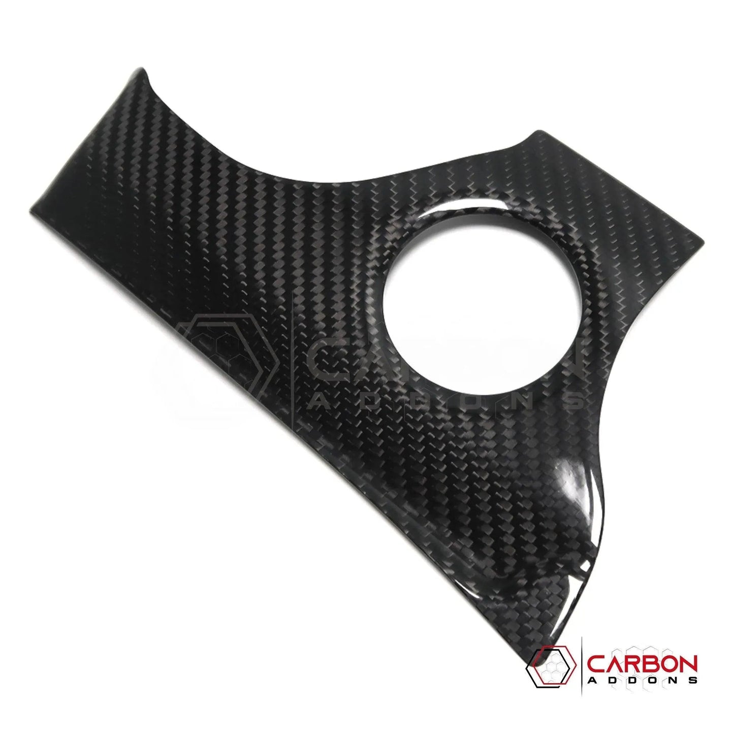 2019+ RAM 1500/TRX/RHO Engine Start Stop Button Surround Trim Hard Carbon Fiber Cover