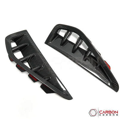 RAM TRX/RHO 2021+ Exterior Fender Vents Hard Carbon Fiber Covers