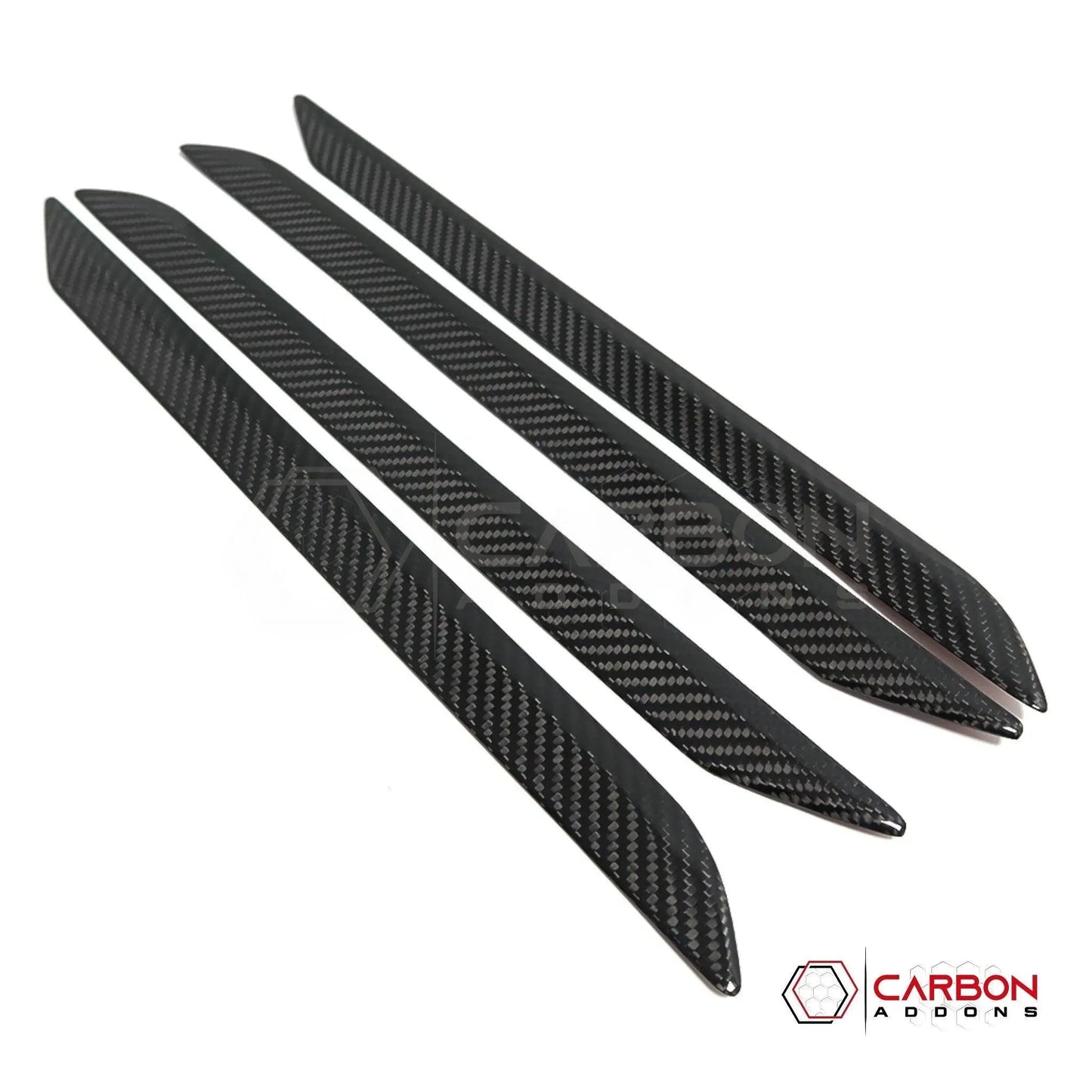 2019+ RAM 1500/TRX/RHO Interior Door Panel Trim Hard Carbon Fiber Cover