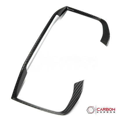 2019+ RAM 1500/TRX Interior Rear AC Vent Trim Hard Carbon Fiber Cover