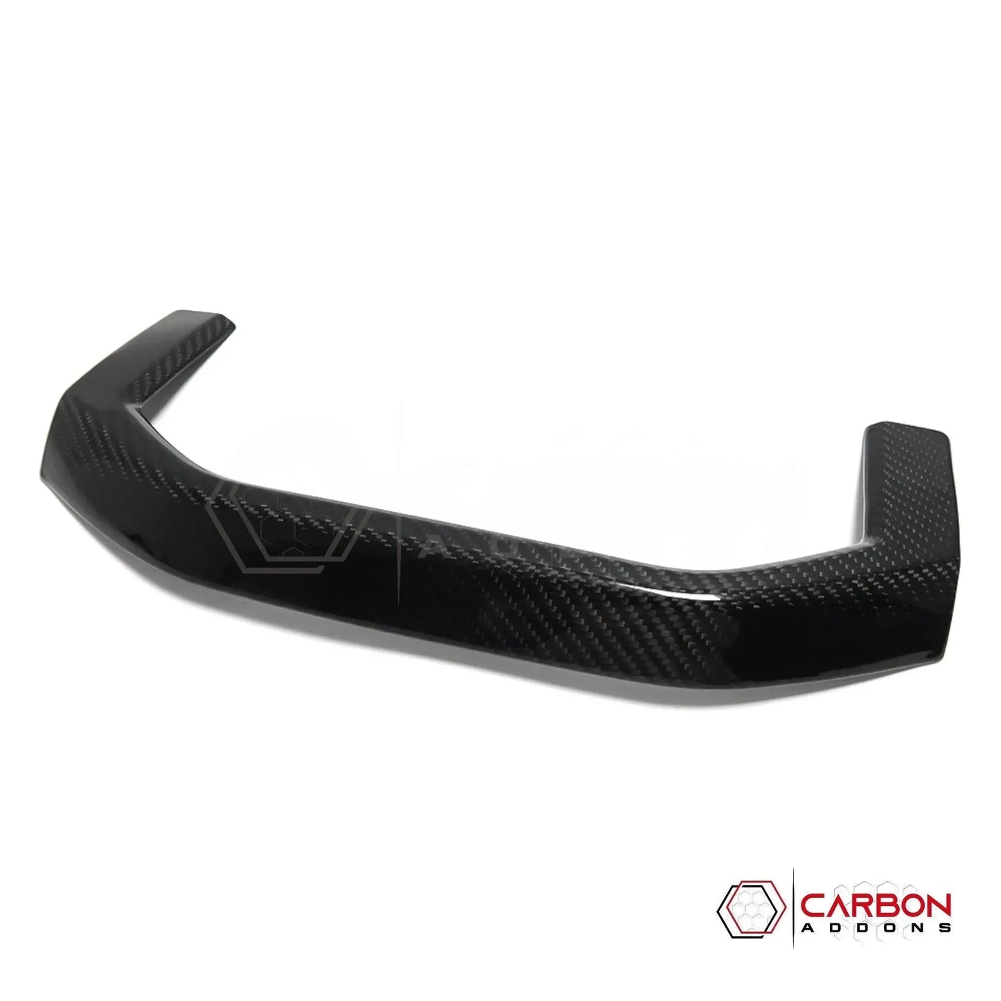 2019+ RAM 1500/TRX/RHO Interior Rear Cup Holder Trim Hard Carbon Fiber Cover