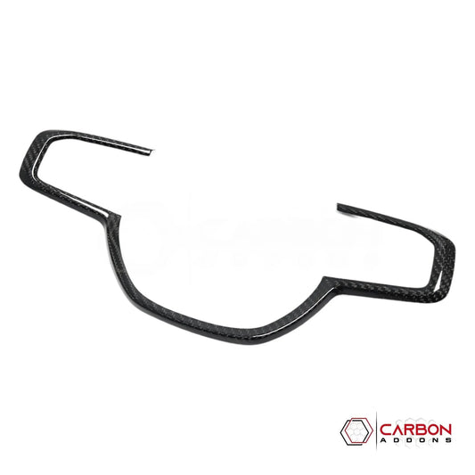 2019+ RAM 1500/TRX/RHO Steering Wheel Button Trim Hard Carbon Fiber Cover