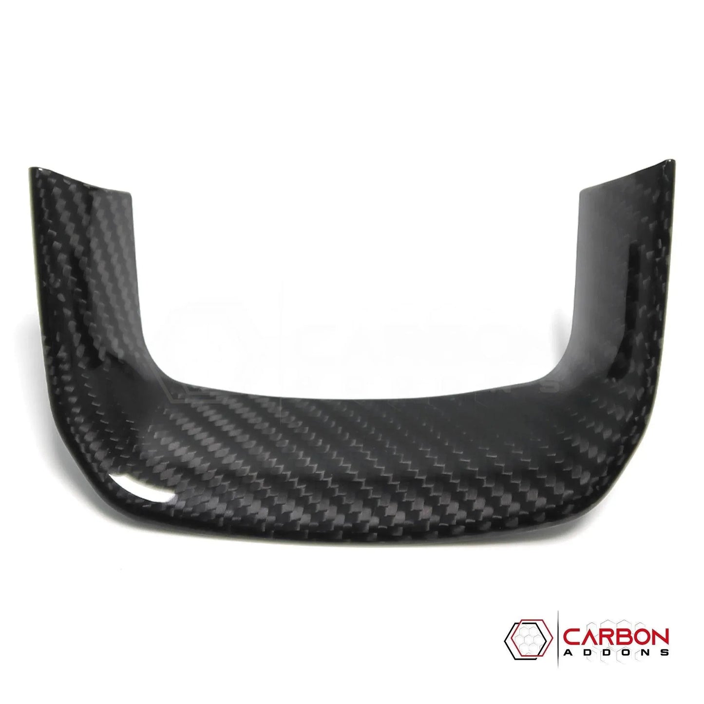 2019+ RAM 1500/TRX/RHO Steering Wheel Lower Trim Hard Carbon Fiber Cover