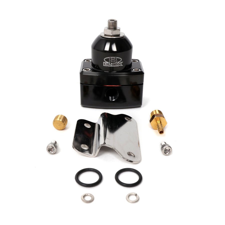BLOX Racing Competition Adjustable Fuel Pressure Regulator - 2-Port