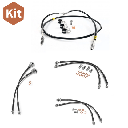 Complete Stainless Brake Kit (Late Mini)