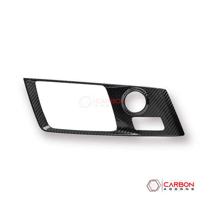 Corvette C7 Carbon Fiber Central Gear Shift Panel Trim Cover | 2014-2019 Chevrolet Corvette C7