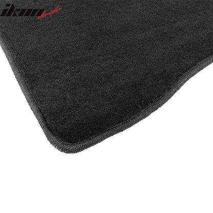 Car Floor Mat for 1984-1991 BMW 3 Series Coupe Black  Nylon 4PC