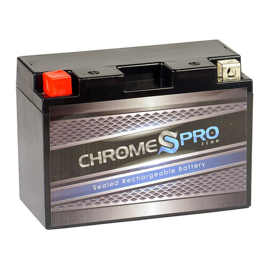CHROME PRO BATTERY YTX9B-BS High Performance Power Sports Battery CP-M00056