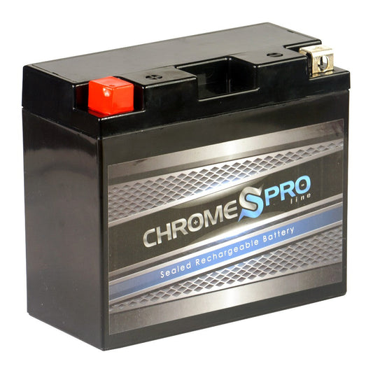 CHROME PRO BATTERY YTX12B-BS High Performance Power Sports Battery CP-M00057