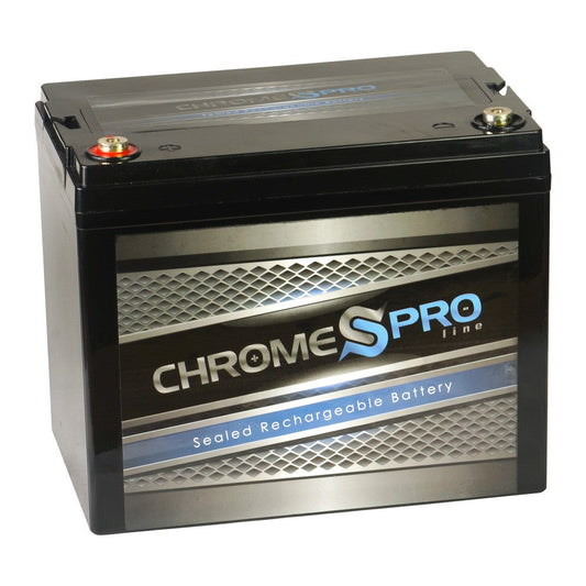CHROME PRO BATTERY 12V 110AH Sealed Lead Acid (SLA) Battery - M8 Terminals CP-S00252