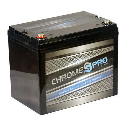 CHROME PRO BATTERY 12V 110AH Sealed Lead Acid (SLA) Battery - M8 Terminals CP-S00252
