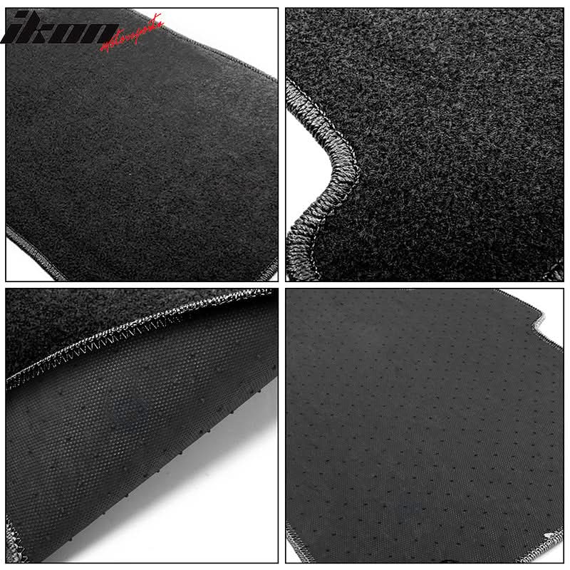 Car Floor Mat for 2012-2016 Benz ML-Class Black Nylon Carpet 4PC Set