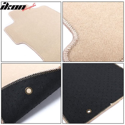 Car Floor Mat for 2008-2015 Scion xB Beige Carpet 4PC Nylon