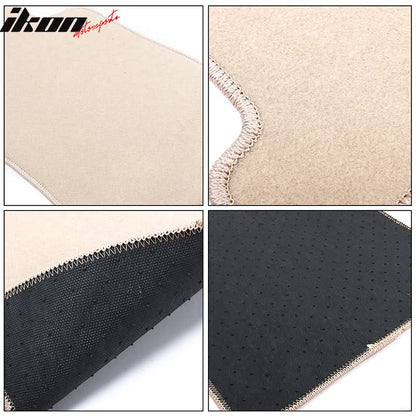 Car Floor Mat for 1999-2006 Chevrolet Silverado 1500 Crew Cab Beige