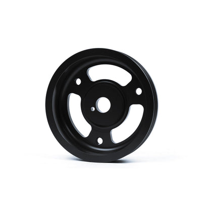 GrimmSpeed Lightweight Crank Pulley - Black - 2015-21 Subaru WRX, 2013-21 Subaru BRZ GRM095023