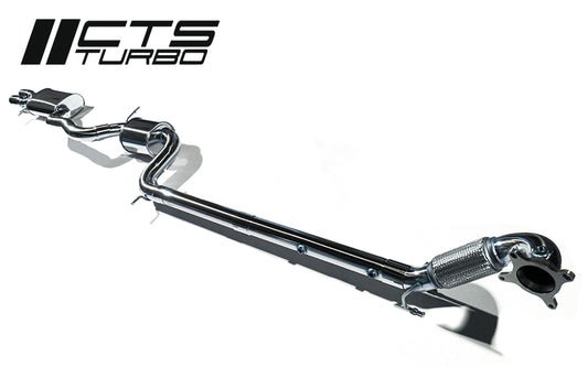 CTS Turbo VW MK6 Jetta 2.0TSI Gen1 3″ Turbo-back Exhaust CTS-EXH-TB-0006-1