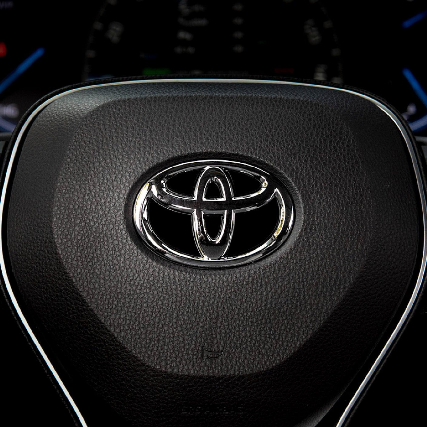 Custom Color Steering Wheel Decal for Toyota Models 2007-2024