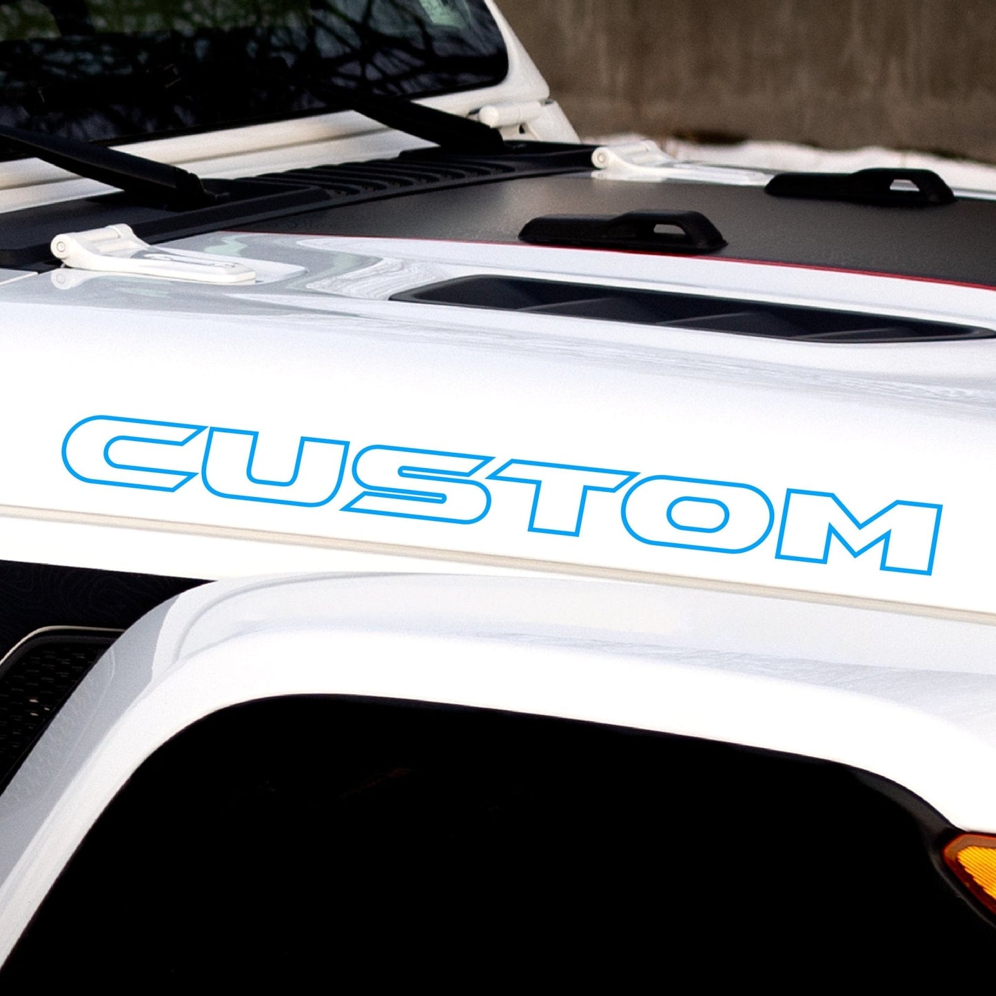 Hood Lettering | Set of 2