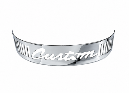 Granatelli Blingz Beauty Bandz 14-Inch x 3-Inch Polished Aluminum Air Cleaner Grill – Custom Design – 750000C