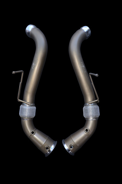 Project Gamma McLaren 570S Downpipes and Project Gamma Tune Package WT570C
