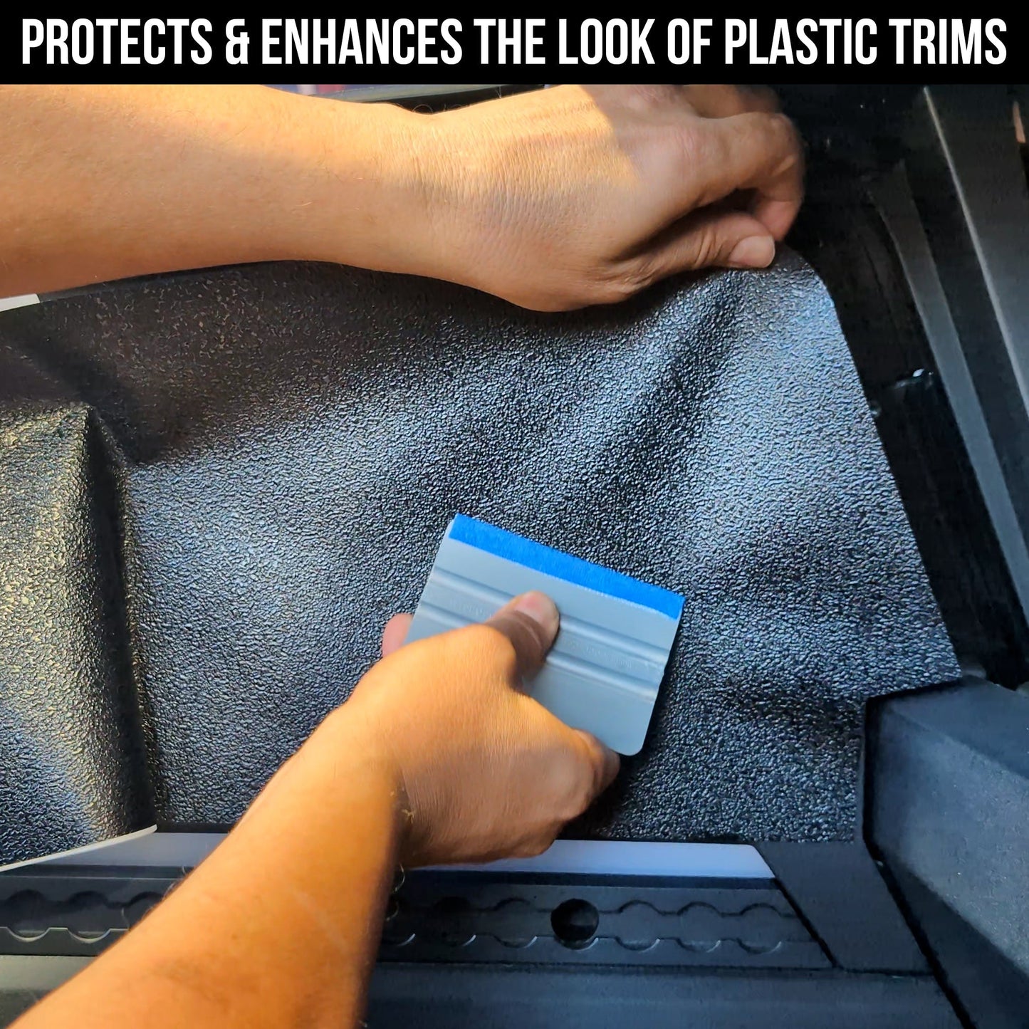 Cybertruck Cargo Bed Inner Sidewall Protection Armor Vinyl DIY Kit | TOProtect