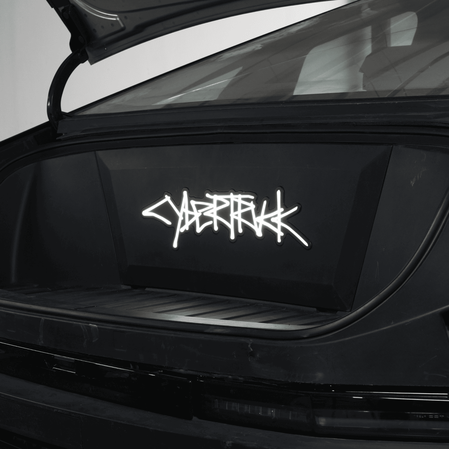 Cybertruck Frunk Accent Light Animated LED Lettering