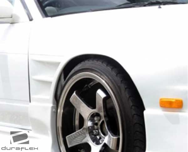 Extreme Dimensions Duraflex D-1 Fender Compatible With 1989-1994 Nissan S13 Silvia - 2 Piece - 104235