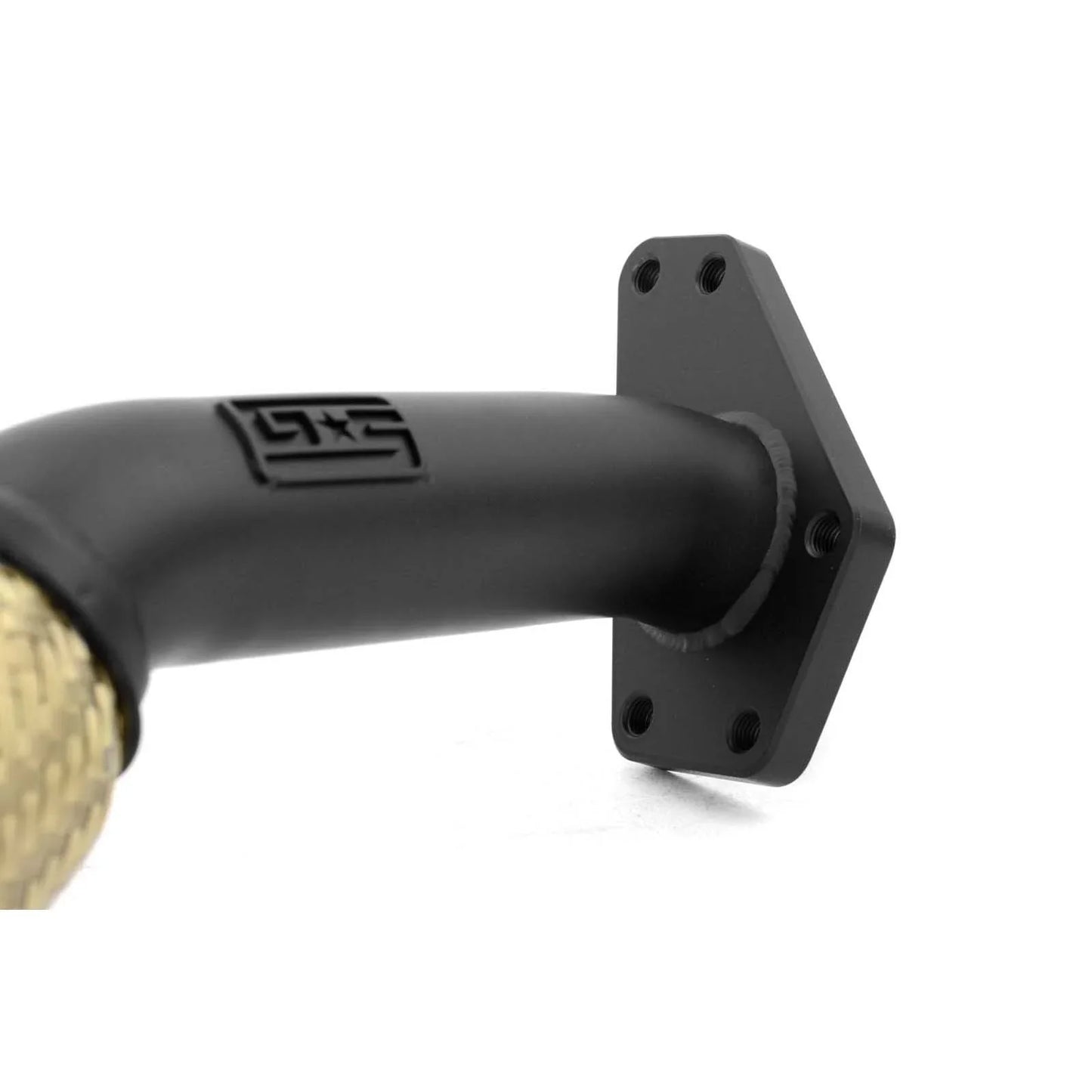 GrimmSpeed 3-Bolt Up-Pipe - Black Thermal Ceramic Coated - 2002-14 Subaru WRX, 2004-21 Subaru STI GRM007065