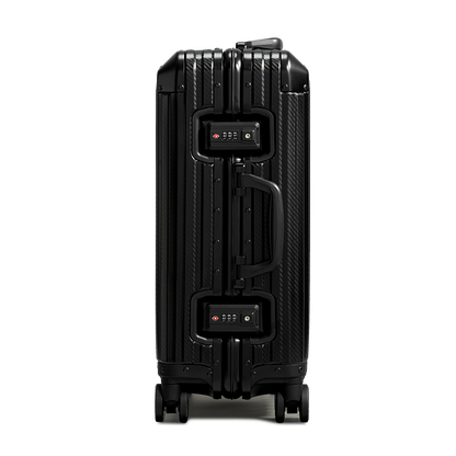 TREVA Aluminum Suitcase Black