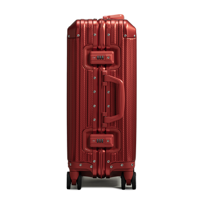 TREVA Aluminum Suitcase Red