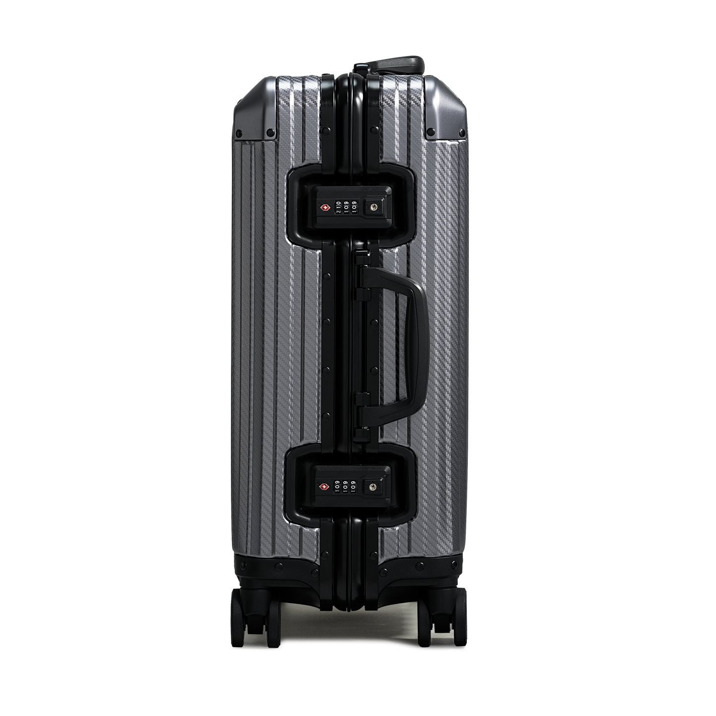 TREVA Aluminum Suitcase Gunmetal