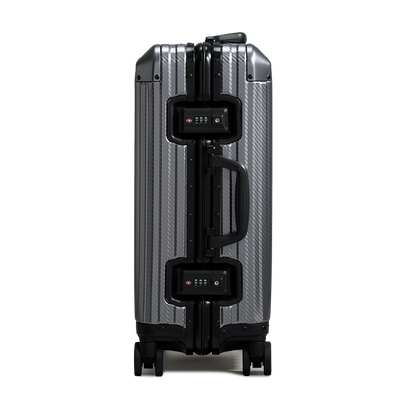 TREVA Aluminum Suitcase Gunmetal