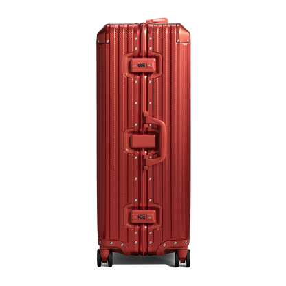 TREVA Aluminum Suitcase Red
