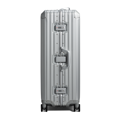 TREVA Aluminum Suitcase Silver