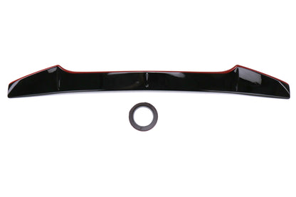 OLM RS Style Redline Gurney Flap for STI Spoiler - 2015-2021 Subaru WRX / STI