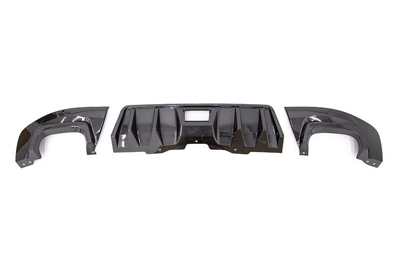 OLM LE Dry Carbon Fiber Rear Diffuser - 2015-2021 Subaru WRX / STI