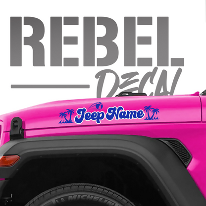 Beach/Palm Tree Jeep Names
