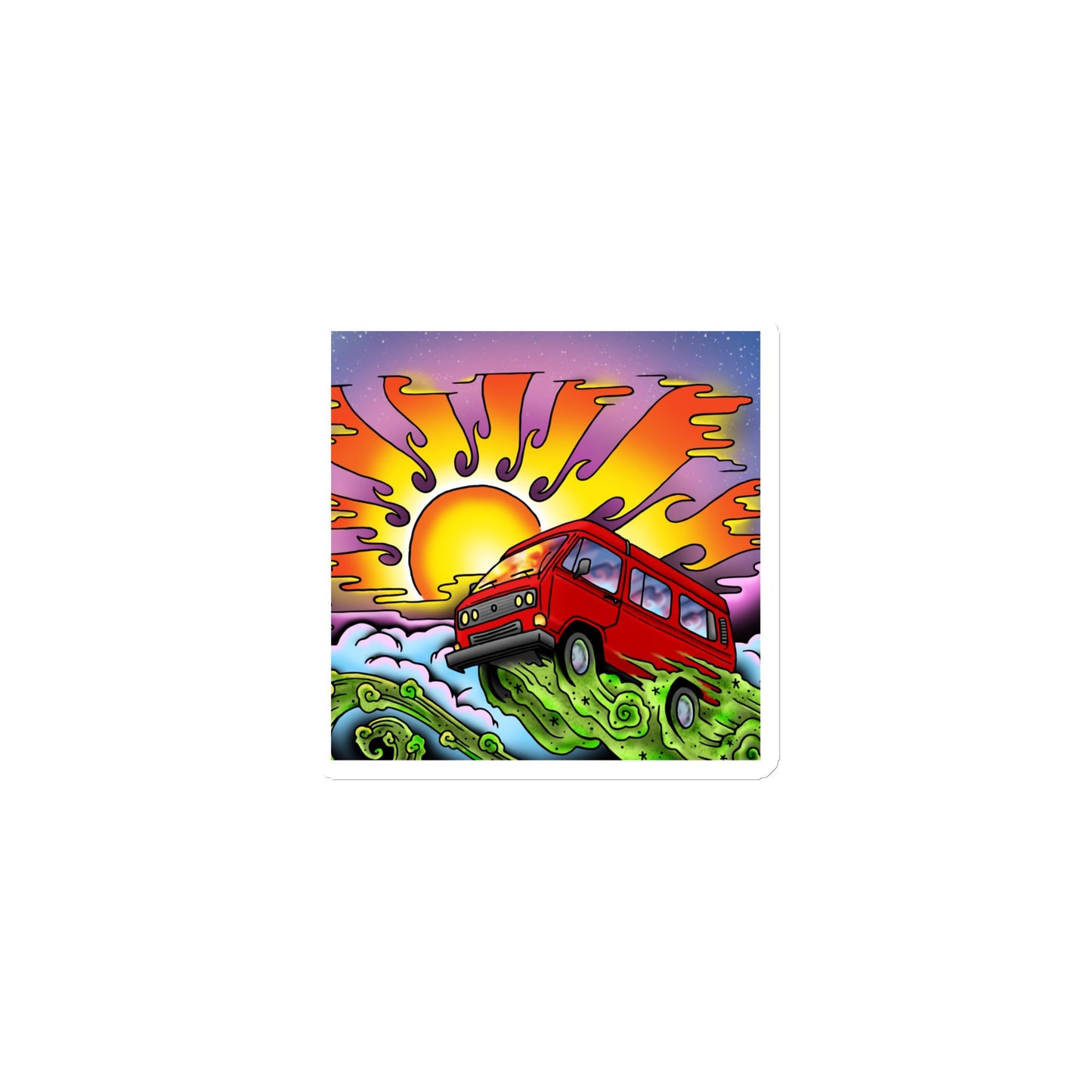 Van & Sun Magnet
