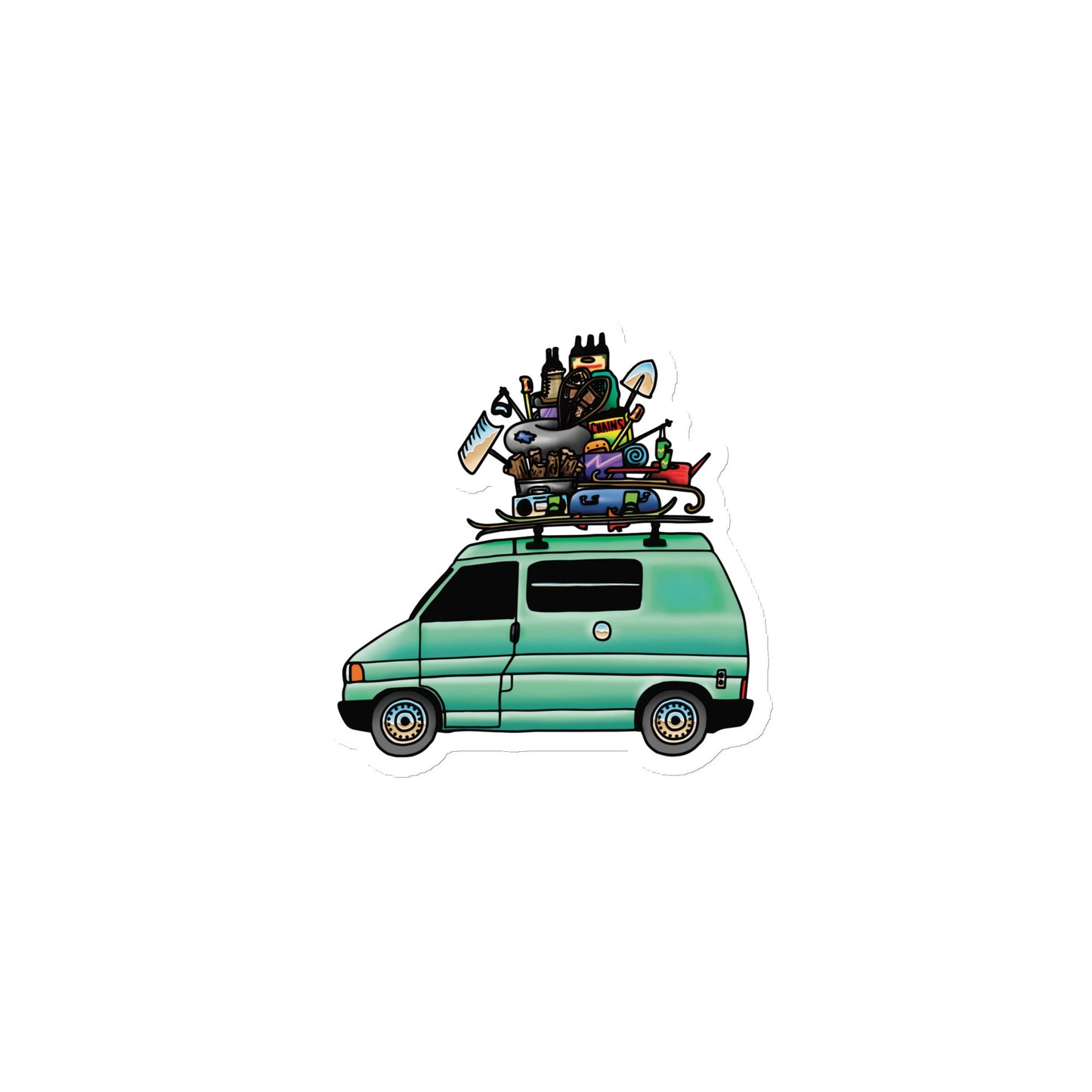 RAD Eurovan Magnet