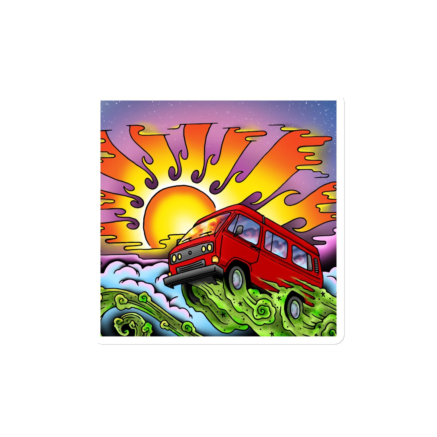 Van & Sun Magnet