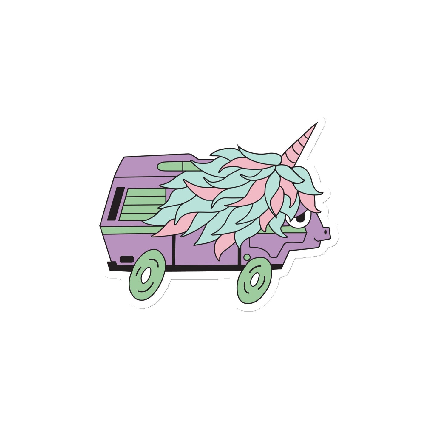 High-Top Hazel Unicorn Magnet